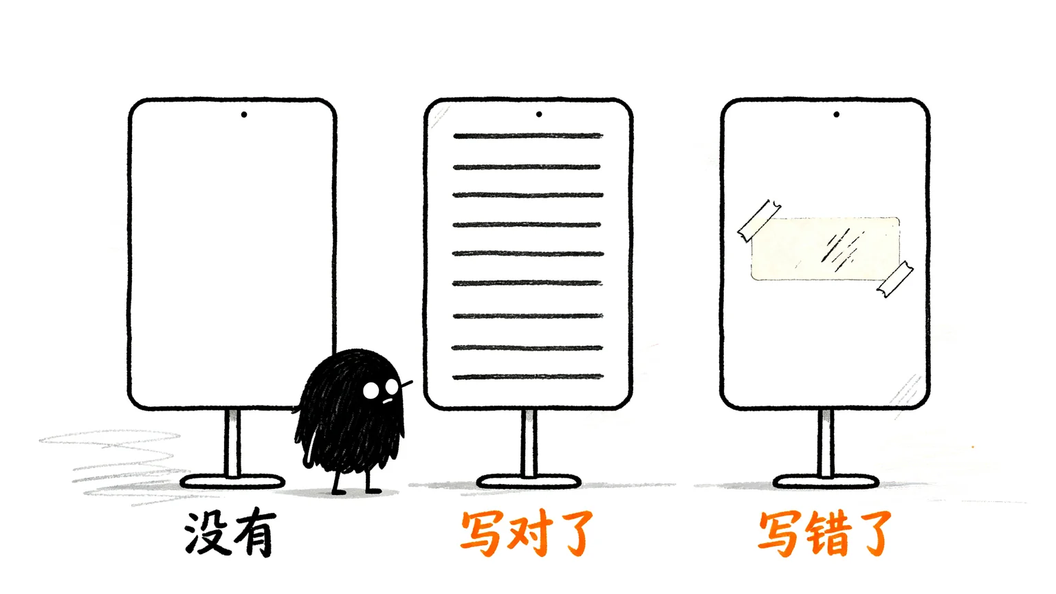 三种结果