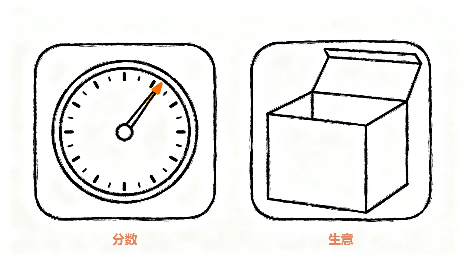 分数不是生意