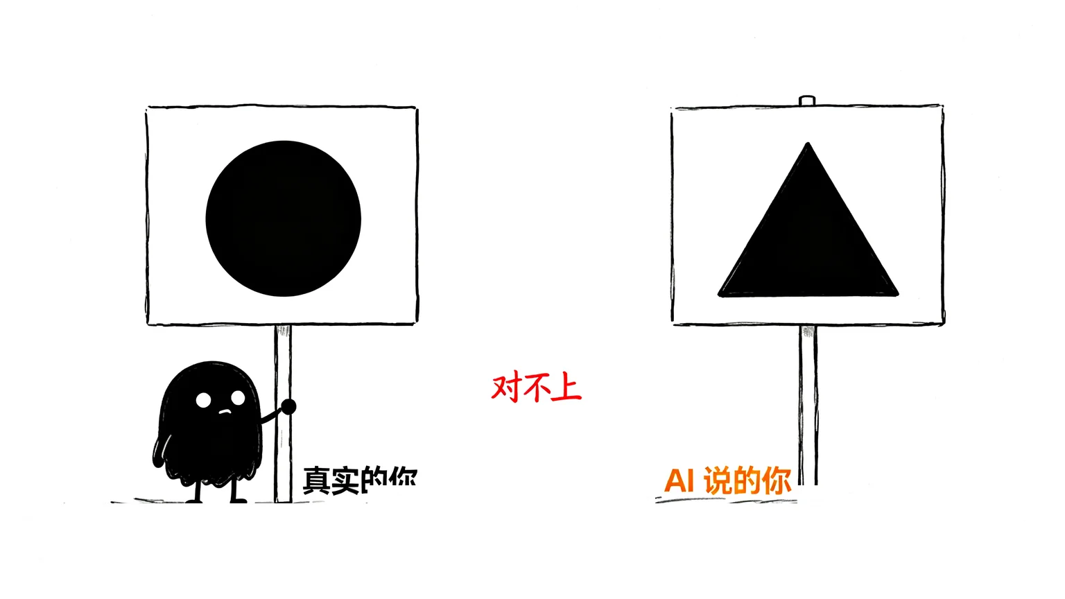 AI说的你不是你